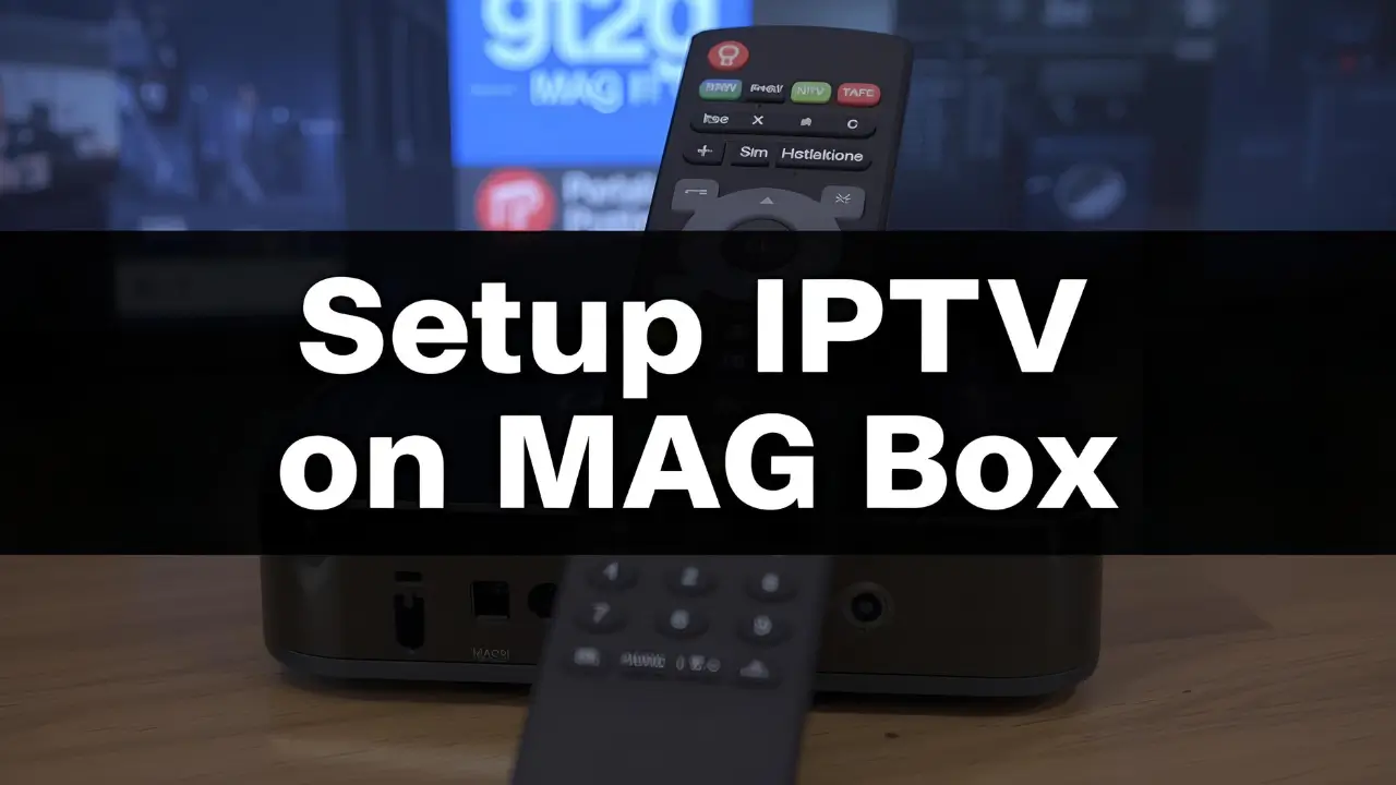 Setup IPTV on MAG Box