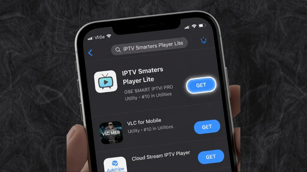 Install IPTV on iPhone